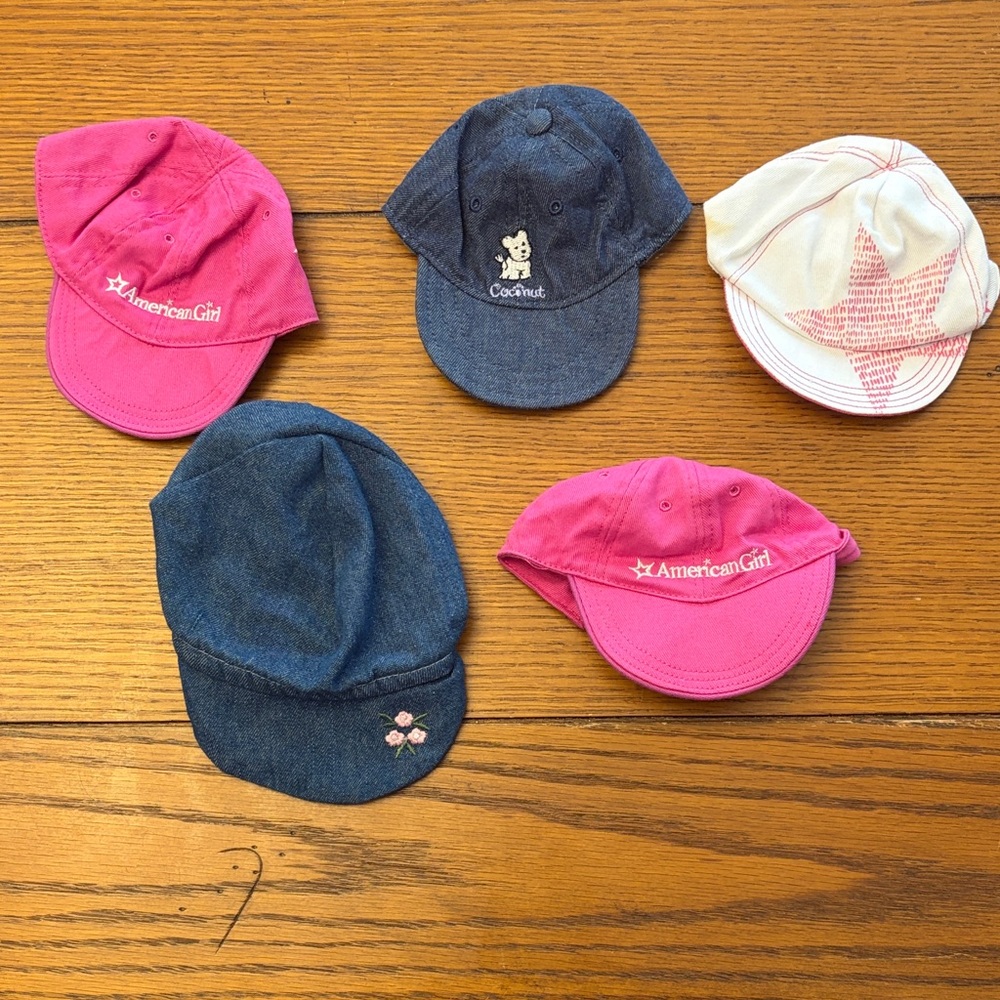 American Girl Doll Hat Lot